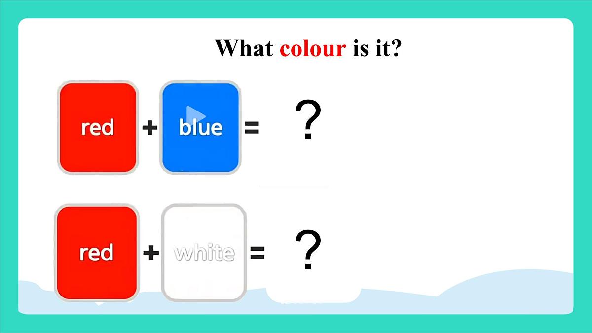 北京版英语三年级上册Unit Six A Coulourful World Lesson 20 Magic Colours（课件）第3页