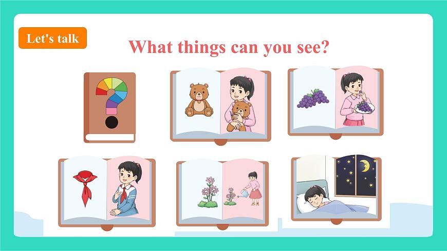 北京版英语三年级上册Unit Six A Coulourful World Lesson 21  The Colours I Like（课件）第4页