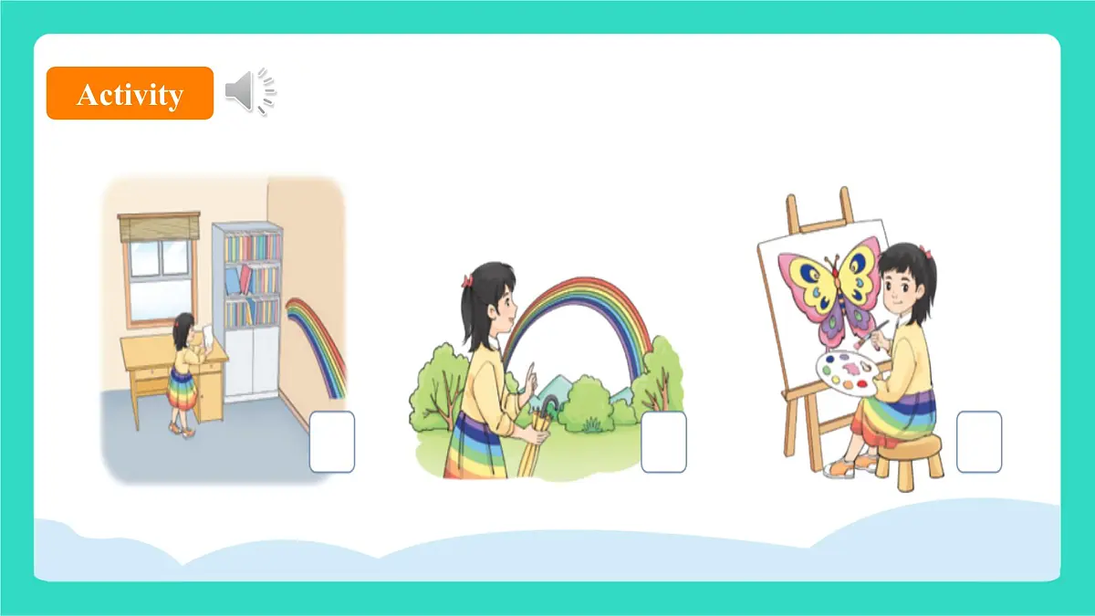 北京版英语三年级上册Unit Six A Coulourful World Lesson 22 Rainbow（课件）第8页