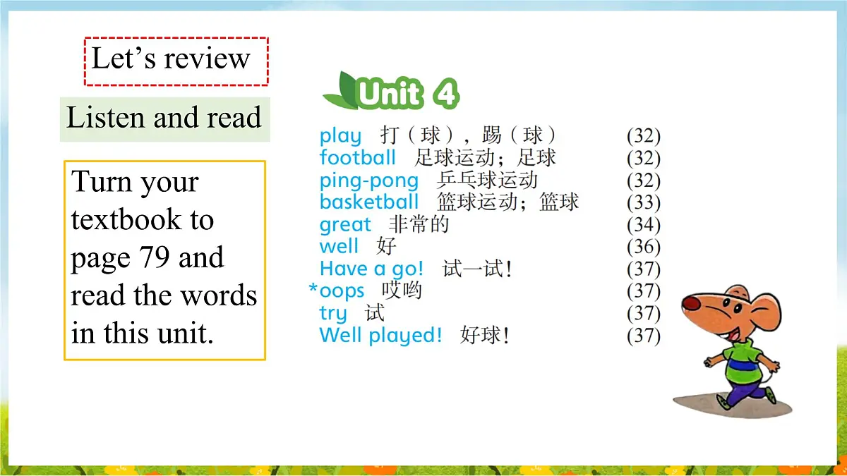Unit 4 I like sport第三课时(课件)2025-2026学年译林版四年级英语上册第2页