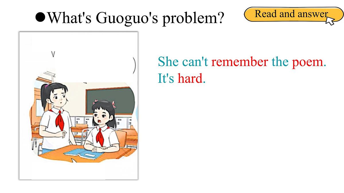 北京版英语四年级上册Unit 2  Be Good Friends Lesson 6 -课件第7页