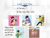 人教PEP英语五年级上册Unit 4 What can you do PartB Let's learn（课件）