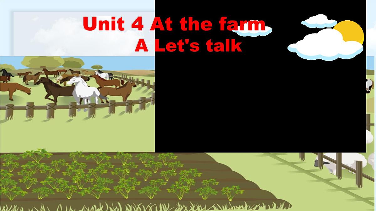 Unit 4 At the farm-A let's talk（课件）-2024-2025学年人教PEP版英语四年级下册第2页