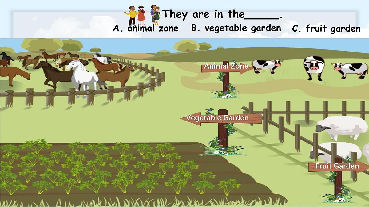 Unit 4 At the farm-A let's talk（课件）-2024-2025学年人教PEP版英语四年级下册第8页