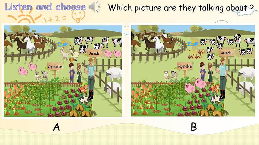 Unit 4 At the farm-B Let's learn（课件）-2024-2025学年人教PEP版英语四年级下册第5页