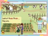 Unit 4 At the farm-B Let's talk（课件）-2024-2025学年人教PEP版英语四年级下册
