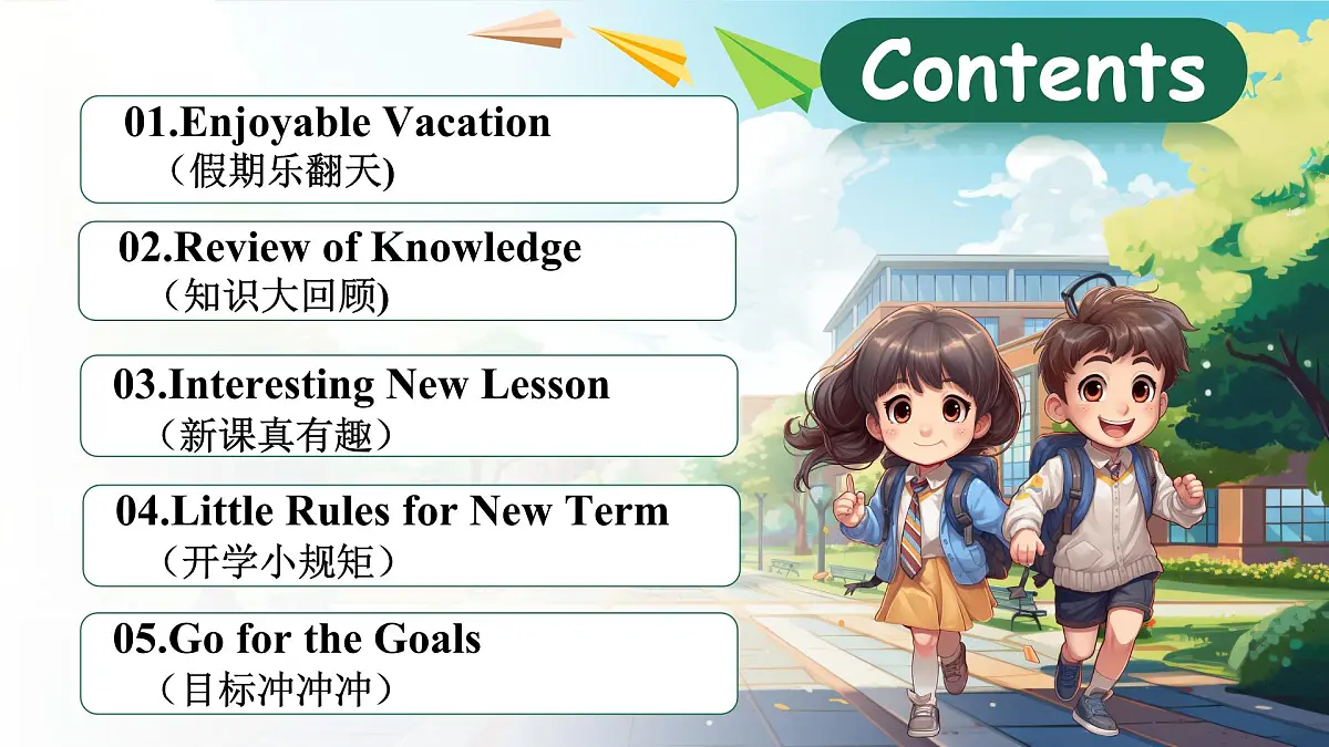 六年级英语秋季开学第一课 课件（人教PEP版）第2页
