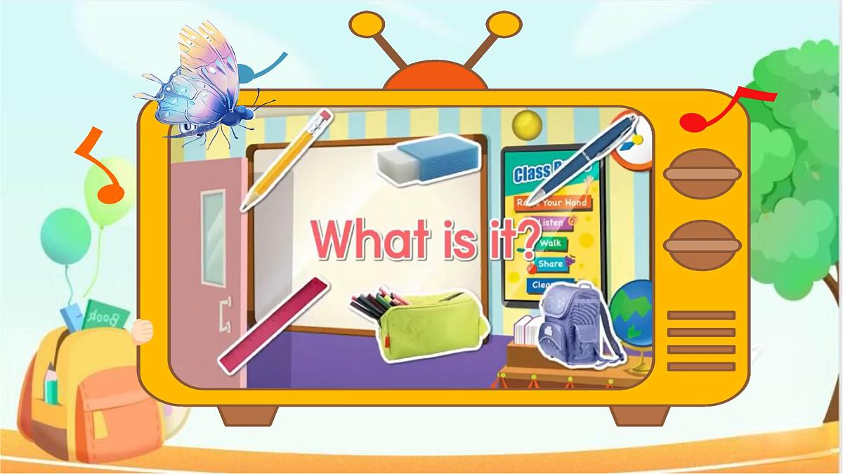 小学  英语  人教PEP版（一起）（2024）  一年级上册Unit 4 Ready for school 课件第4页