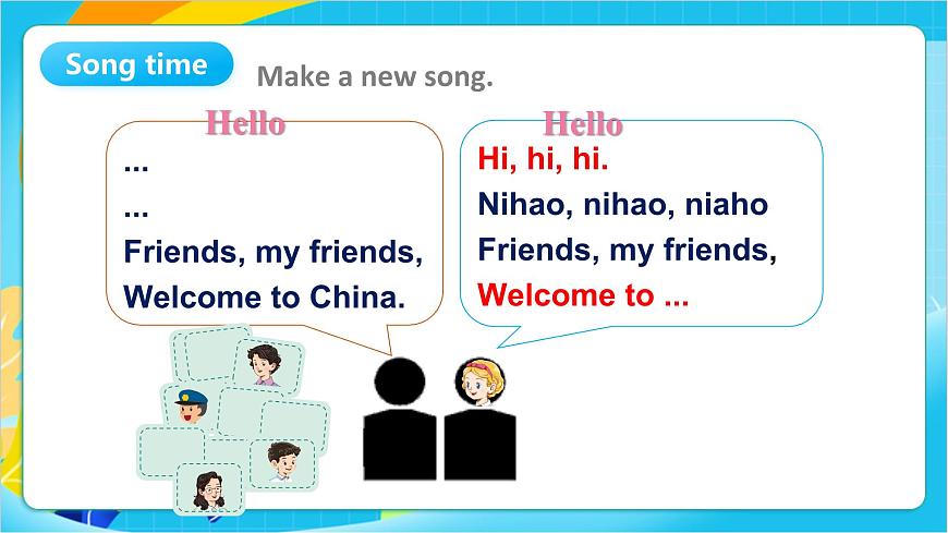 沪教牛津版(五四制)英语一上 Unit 2《New friends》Period 1课件第8页