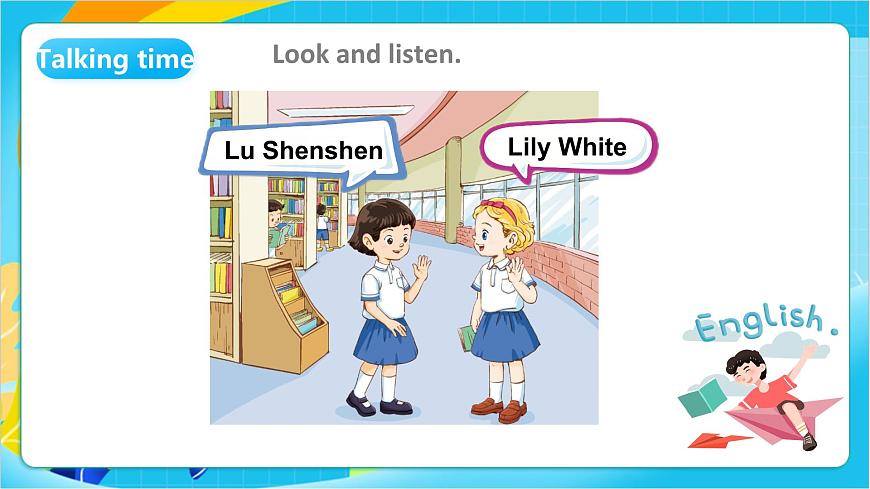 沪教牛津版(五四制)英语一上 Unit 2《New friends》Period 2课件第5页