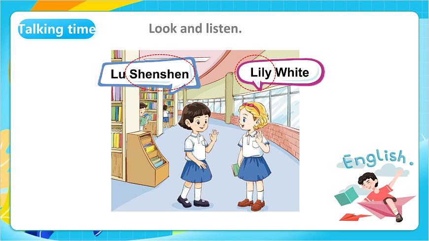 沪教牛津版(五四制)英语一上 Unit 2《New friends》Period 2课件第7页