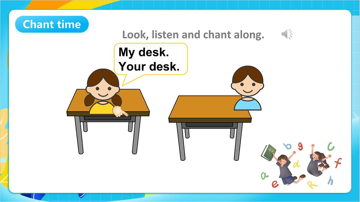 沪教牛津版(五四制)英语一上 Unit 4《My classroom》Period 1课件第5页
