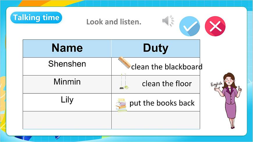 沪教牛津版(五四制)英语一上 Unit 4《My classroom》Period 2课件第4页