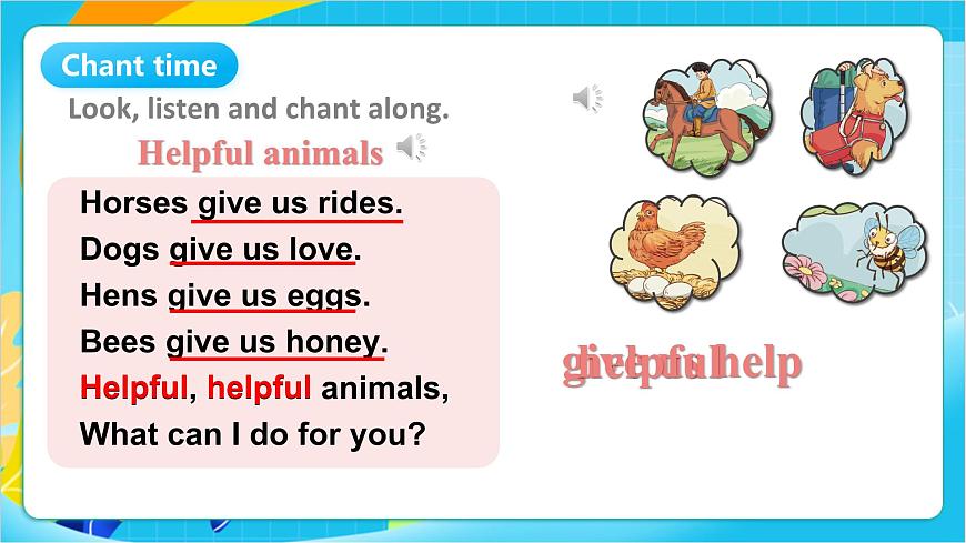 沪教牛津版(五四制)英语一上 Unit 7《Animals in our lives》Period 1课件第5页