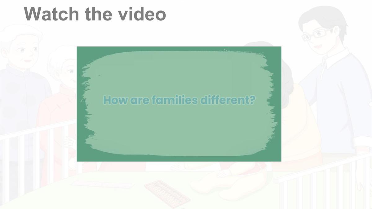 人教版PEP三年级英语上册课件《Unit 2 Different families Part B》第4页