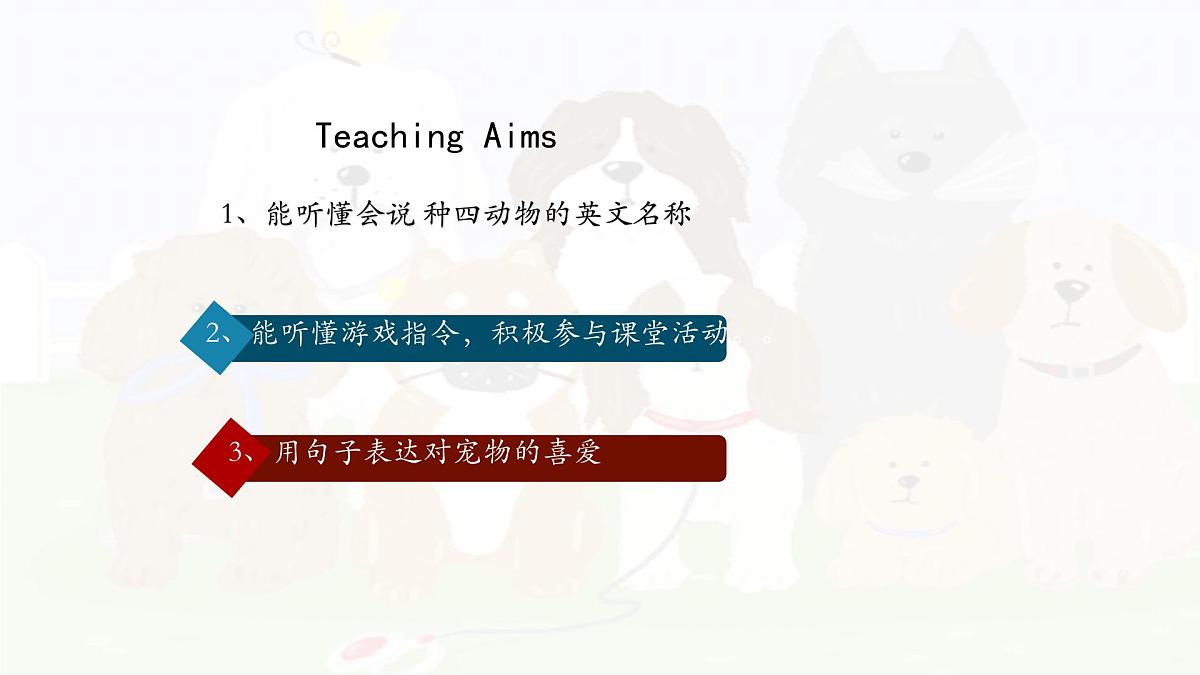 人教版PEP三年级上册英语课件《Unit 3 Amazing animals Part A 》第2页
