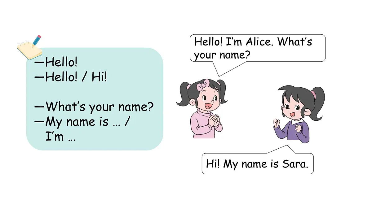 Unit 1 Hello! Unit review（课件）2024-2025学年冀教版三年级英语上册第5页