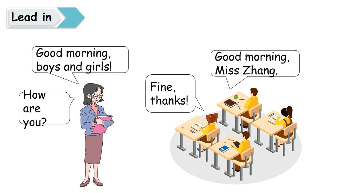 Unit 1 Hello! lesson 3（课件）2024-2025学年冀教版三年级英语上册第2页