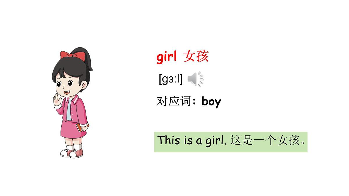 Unit 1 Hello! lesson 3（课件）2024-2025学年冀教版三年级英语上册第4页