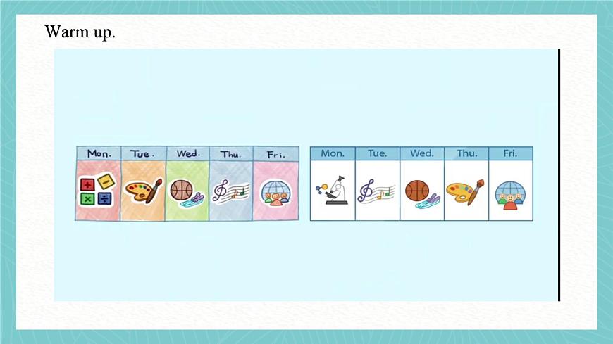 科普版小学英语四年级上册Unit 4 Subjects Period 3 课件第3页