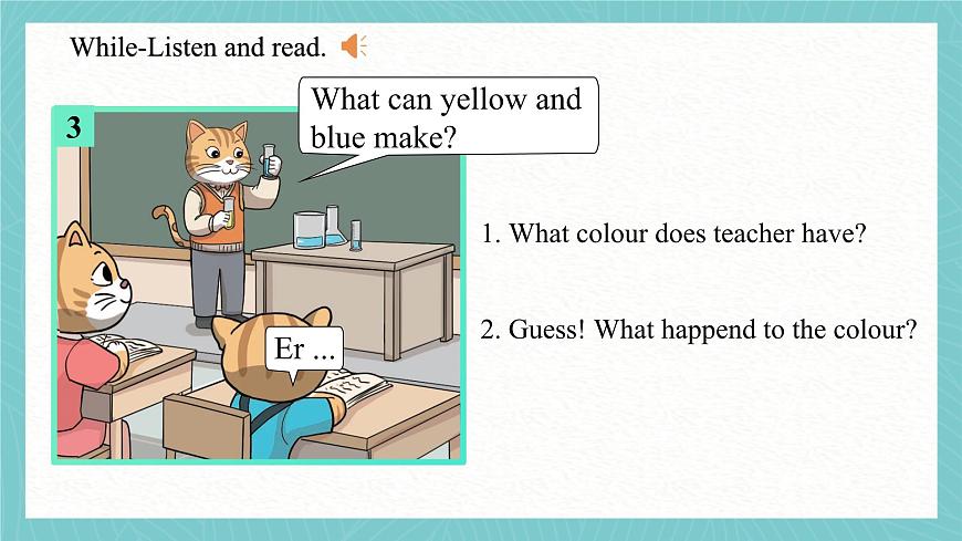 科普版小学英语四年级上册Unit 4 Subjects Period 3 课件第8页
