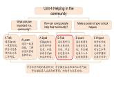 Unit 4 Helping in the community Part B 第1課時（課件）2025-2026學(xué)年人教版四年級英語上冊