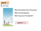 Unit 5 The weather and us Part A 第1課時(shí)（課件  含音視頻）2025-2026學(xué)年人教版四年級(jí)英語(yǔ)上冊(cè)