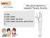 Unit 4 Helping in the community Part C（課件）2025-2026學(xué)年人教版四年級英語上冊