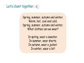 Unit 6 Changing for the seasons Part B 第1課時(shí)（課件含音視頻）2025-2026學(xué)年人教版四年級(jí)英語(yǔ)上冊(cè)