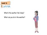 Unit 5 The weather and us Part  B 第1課時(shí)（課件 含音視頻）2025-2026學(xué)年人教版四年級(jí)英語(yǔ)上冊(cè)
