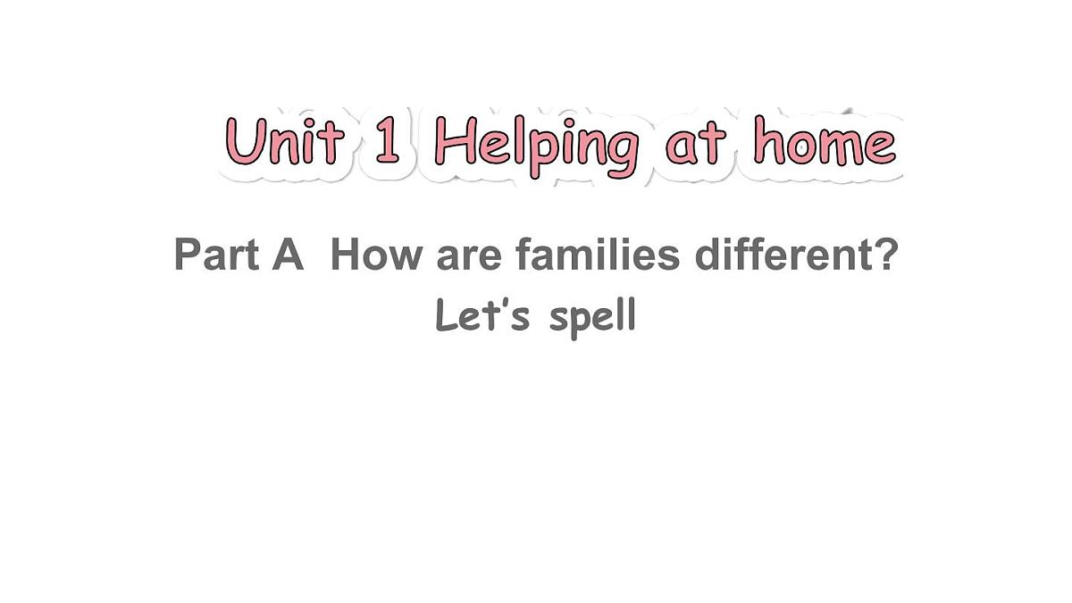 第3课时 A Let's spell第1页