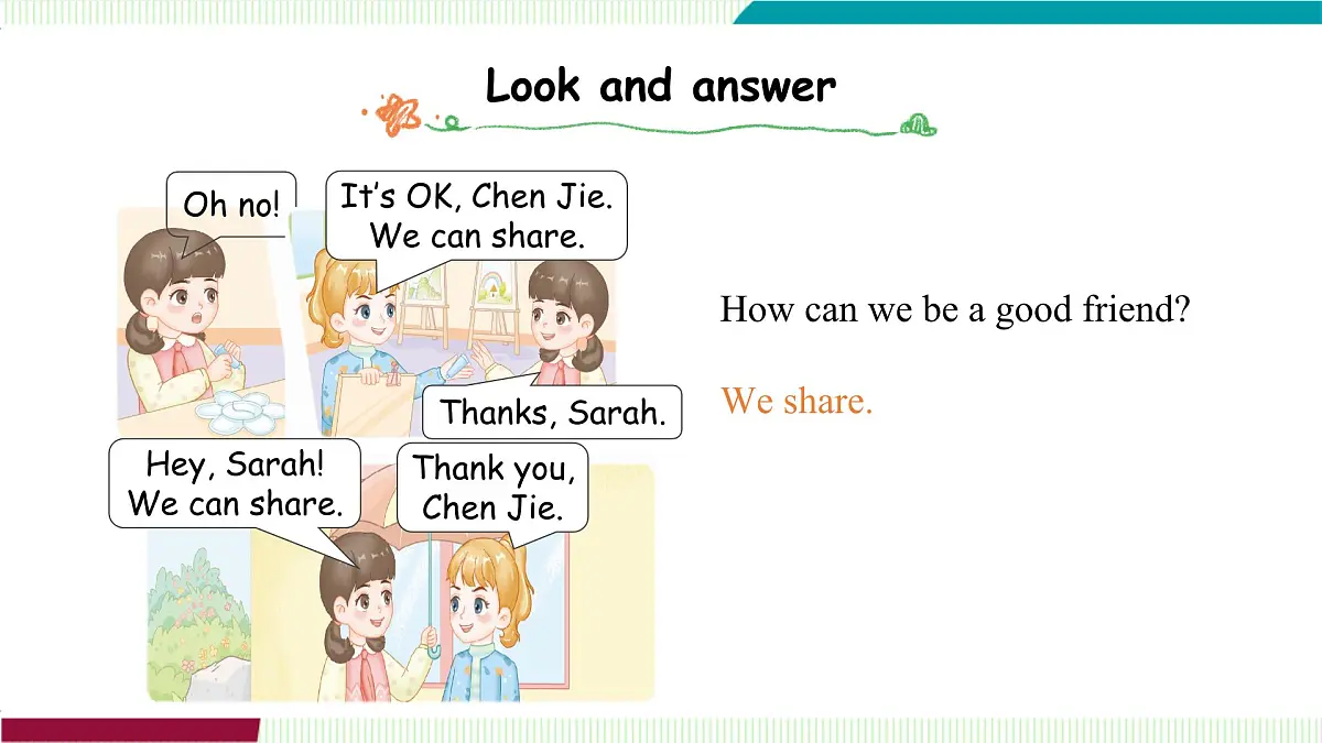 Unit 1 Part B（2）Let's learn~Listen and chant第3页