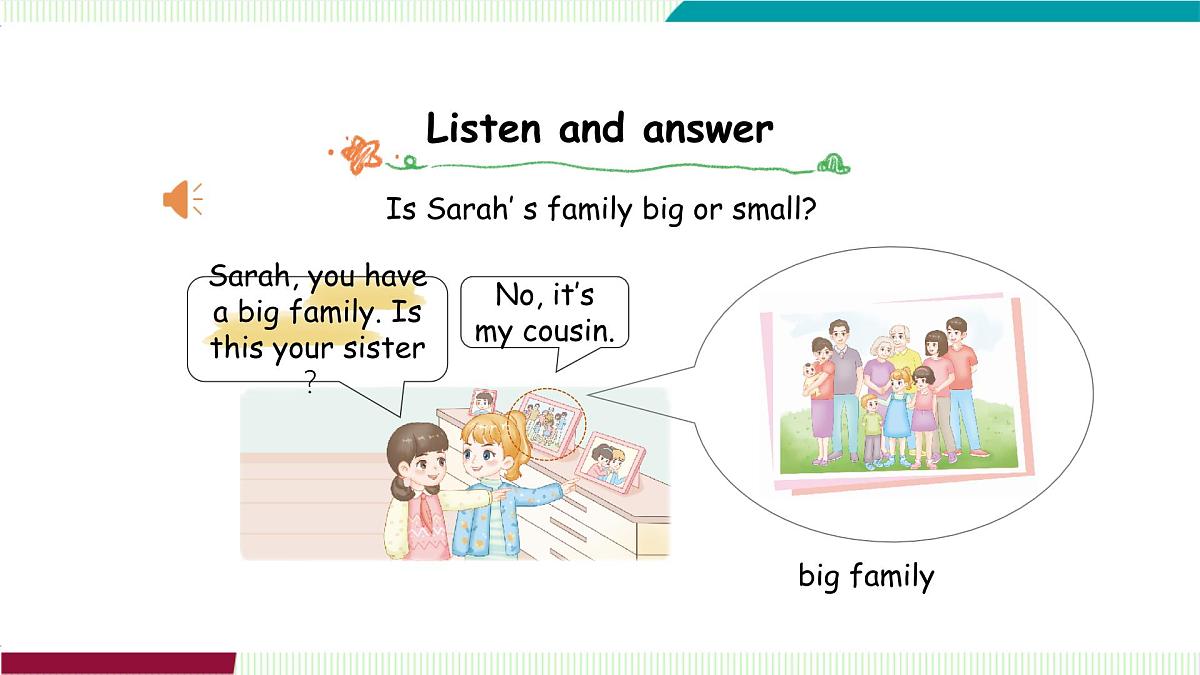 Unit 2 Part B（1）Let’s talk ~ Ask and answer第6页