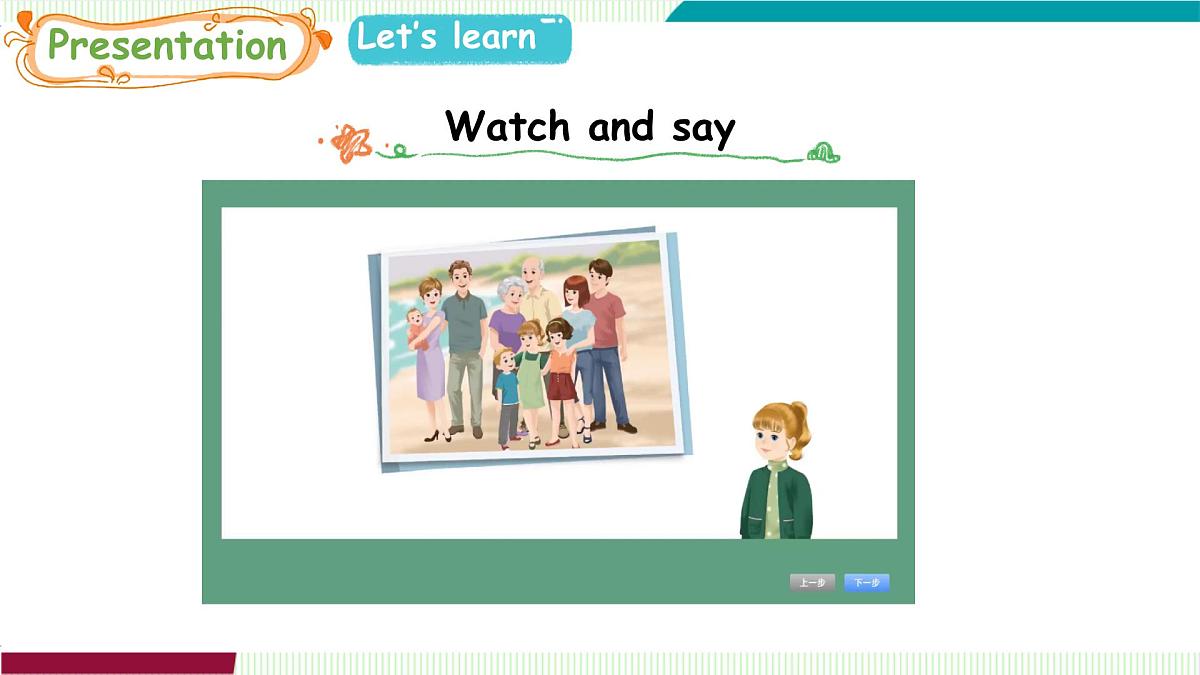 Unit 2 Part B (2) Let's learn~Listen and chant第3页