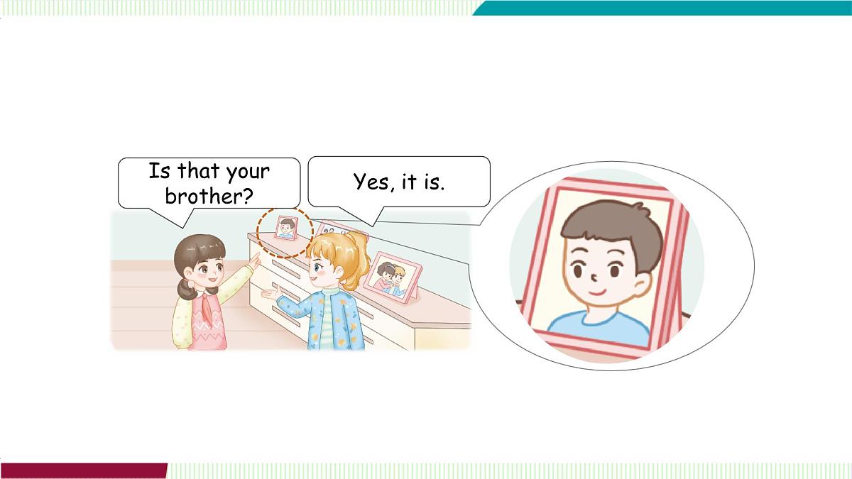 Unit 2 Part B (2) Let's learn~Listen and chant第7页