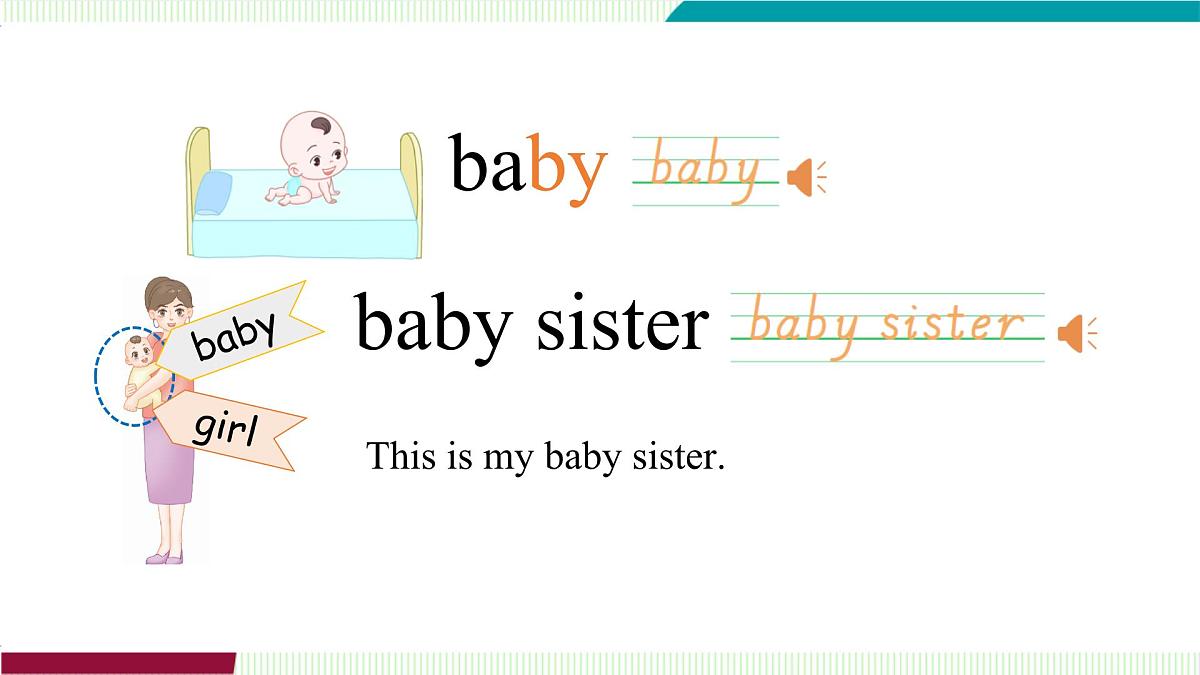 Unit 2 Part B (2) Let's learn~Listen and chant第8页