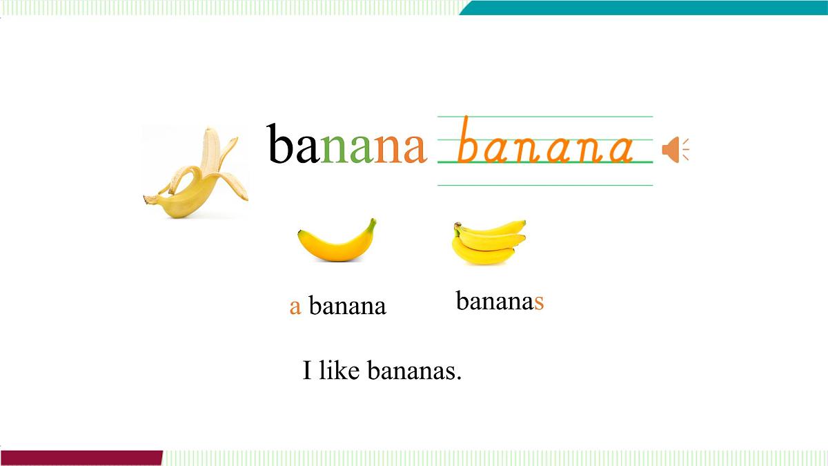Unit 4 Part A (2) Let's learn~Listen and chant第7页