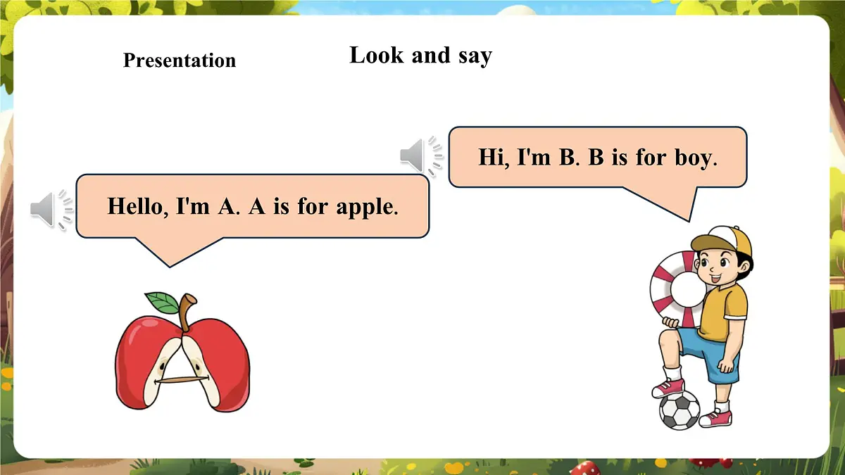陕旅版 三上 Unit 1 Lesson 2 Part A Let’s learn 课件第5页