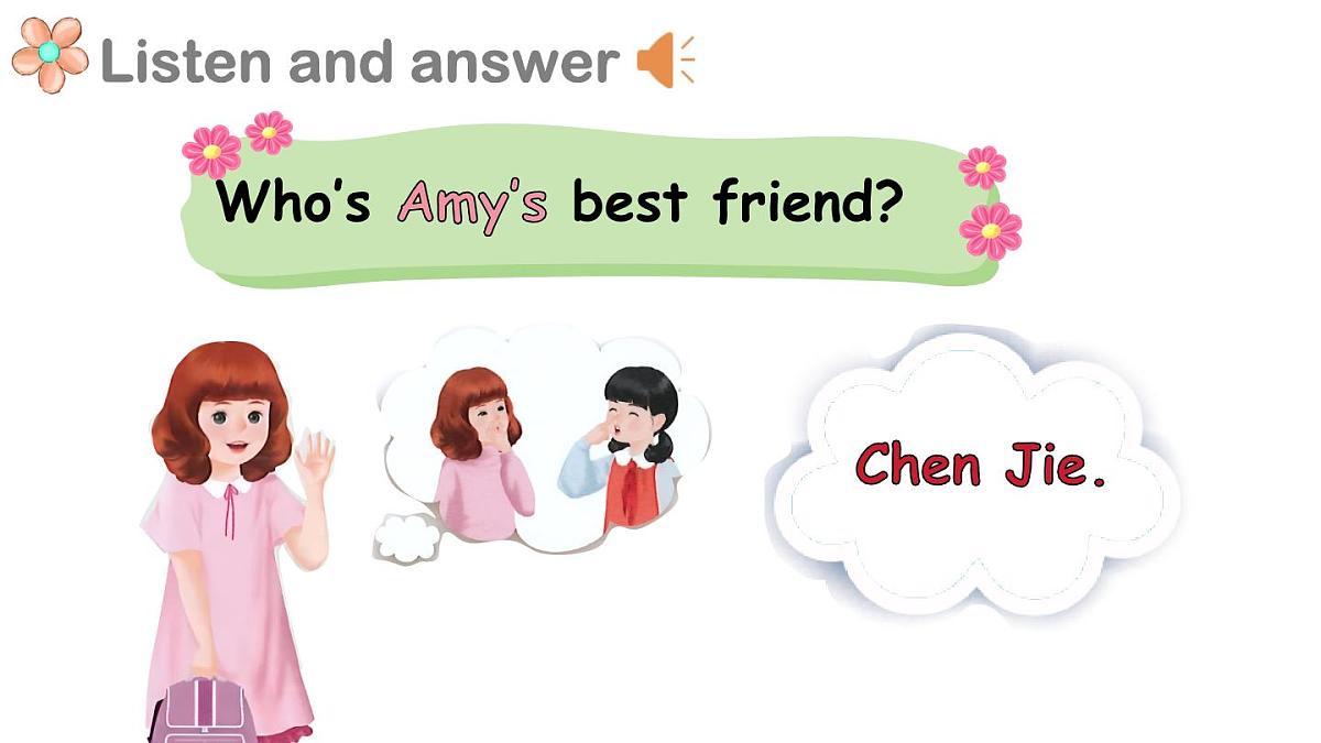 第4课时 B Let’s talk ＆ Talk about your best friend第6页