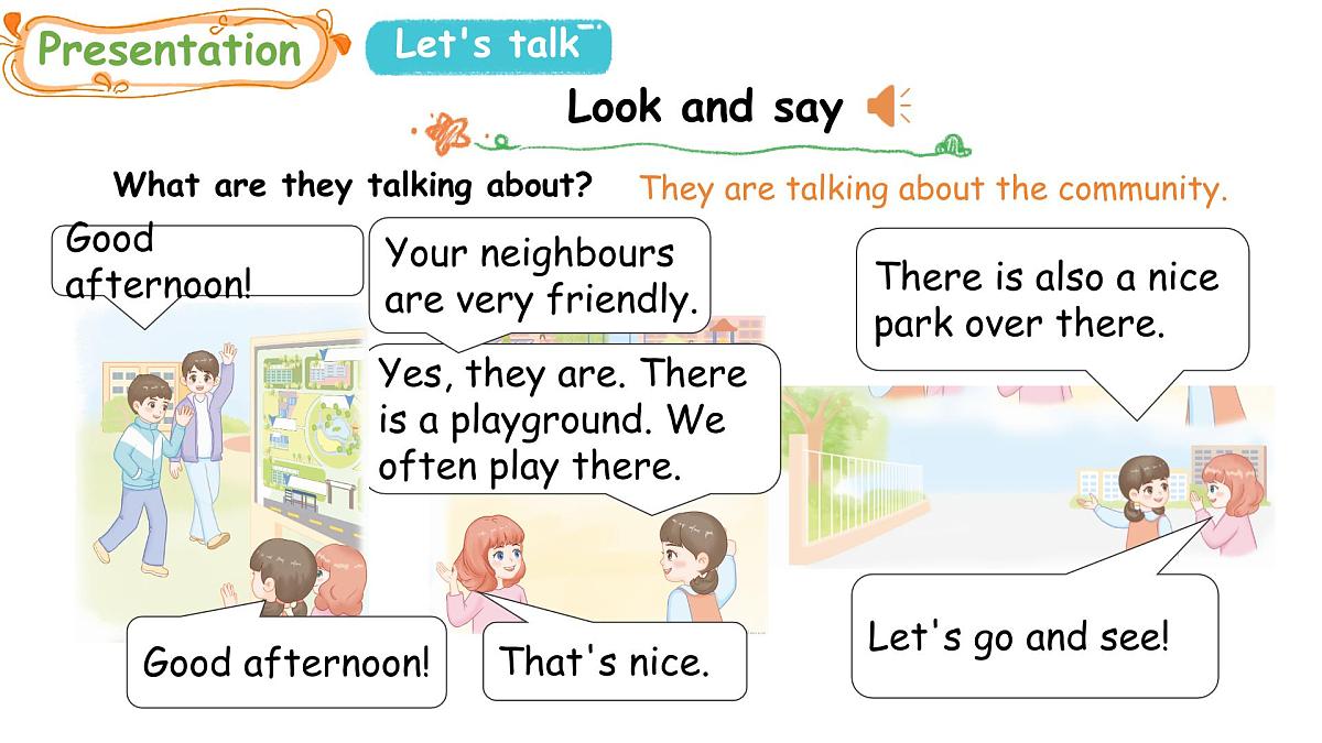 Unit 3 Part A (1) Let's talk ~ Draw and say第5页