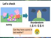 人教版PEP（2024）英语四年级上册  Unit 5 The weather and us Part C 第7课时(课件+音频视频）
