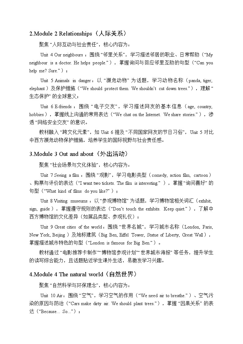 2025-2026学年牛津上海版（三起）小学英语六年级上册教学计划及进度表第2页