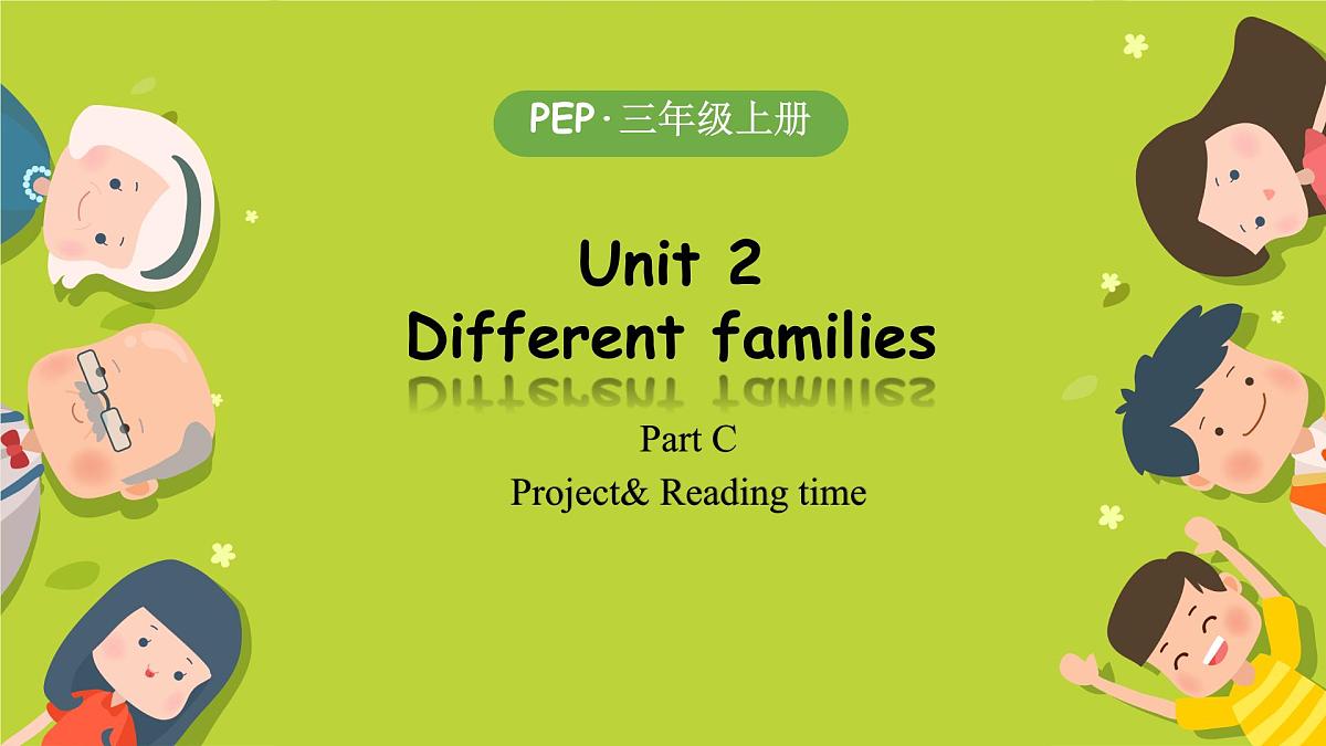 Unit2 Different families Part C Project& Reading time （第7课时）课件第1页