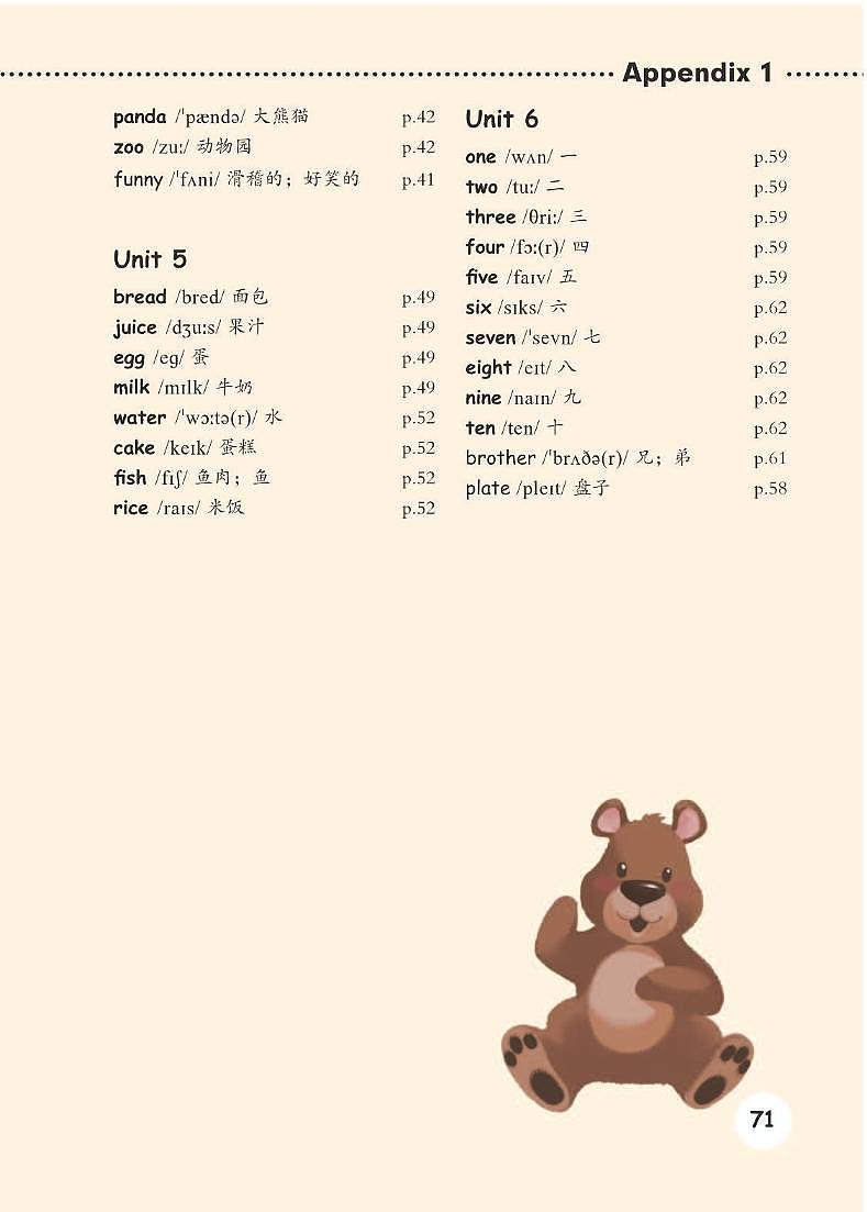 小升初人教版英语 3-6年级单词表知识点汇总第2页