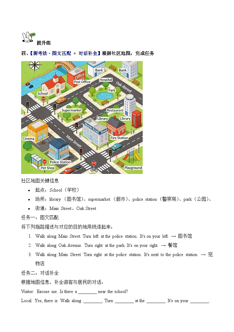 Unit 2 第1课时 Part A Let’s talk&Look, ask and answer 分层作业（含答案）-人教版小学英语五下第2页