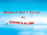 Module 4《Unit 1 It’s red》課件3