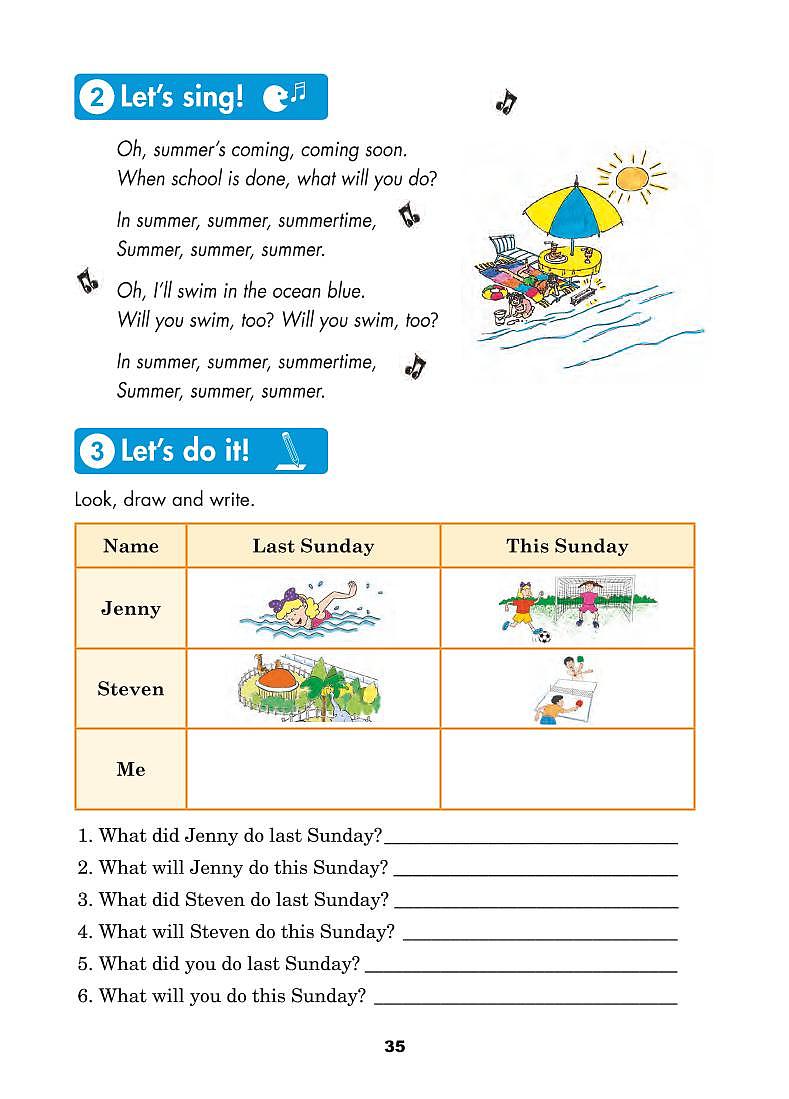 冀教版（一年级起点）英语 六年级下册 电子课本 Unit 3第3页