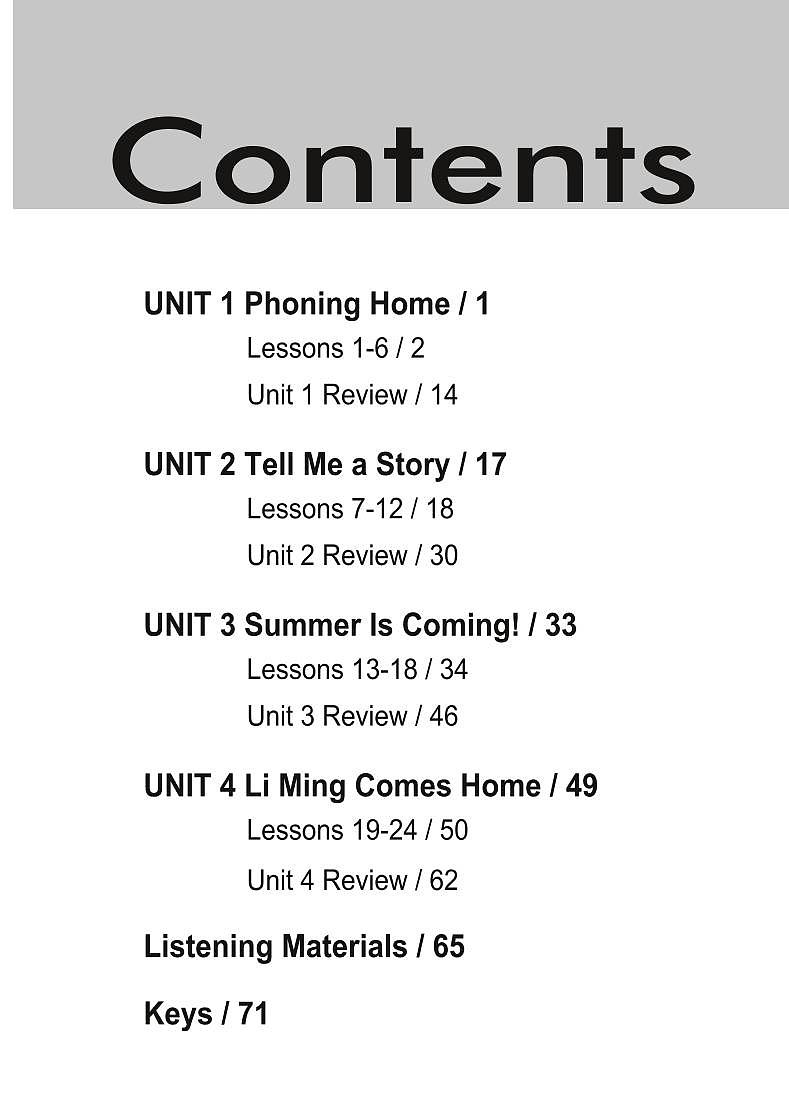 冀教版（一年级起点）英语 六年级下册 活动手册 Unit1-303
