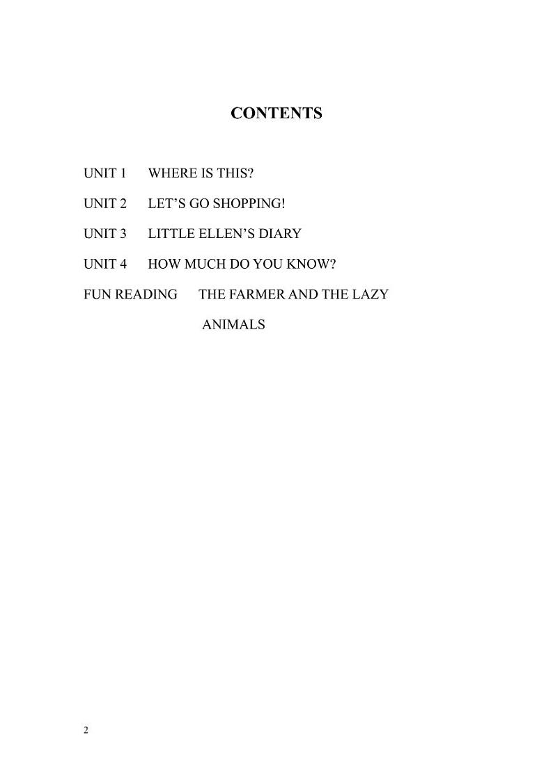 清华版（一年级起点）英语 五年级上册 教学参考书第2页