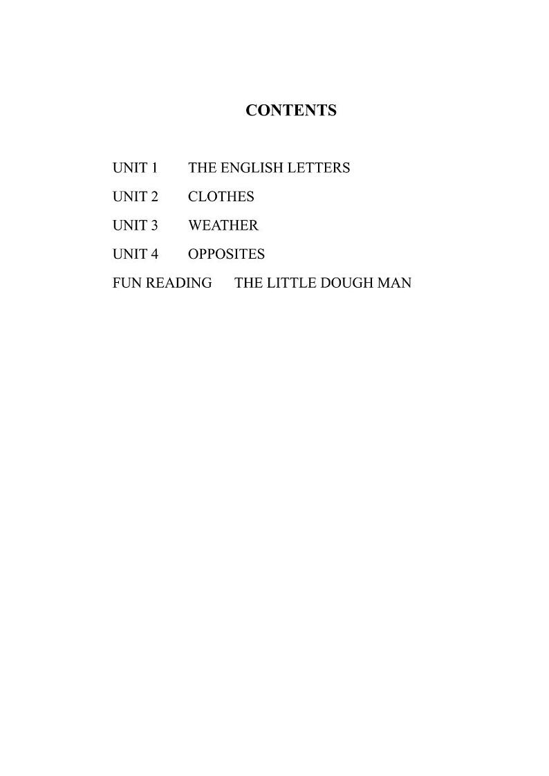清华版（一年级起点）英语 二年级上册 教学参考书第2页